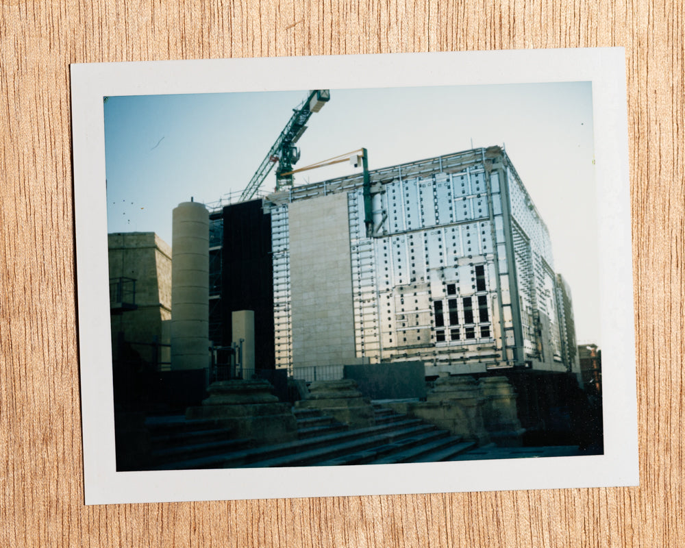 Renzo Piano's Parliament - Construction, Valletta. 2012