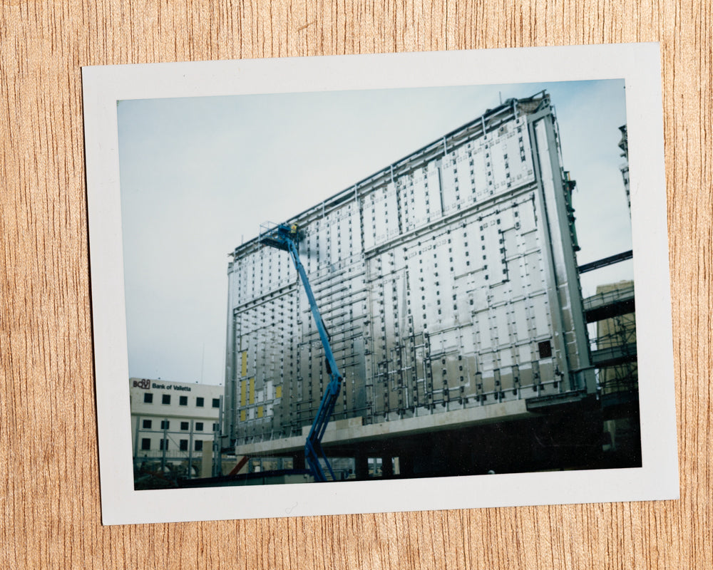 Renzo Piano's Parliament - Construction, Valletta. 2012