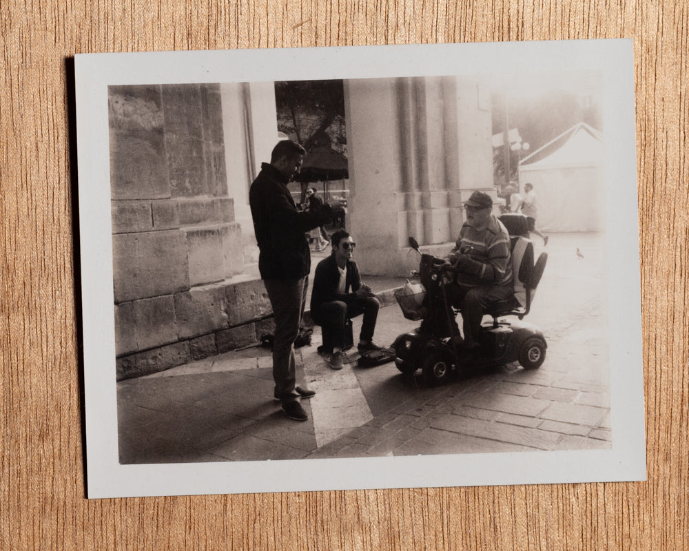 Chat in the city, Valletta. 2012