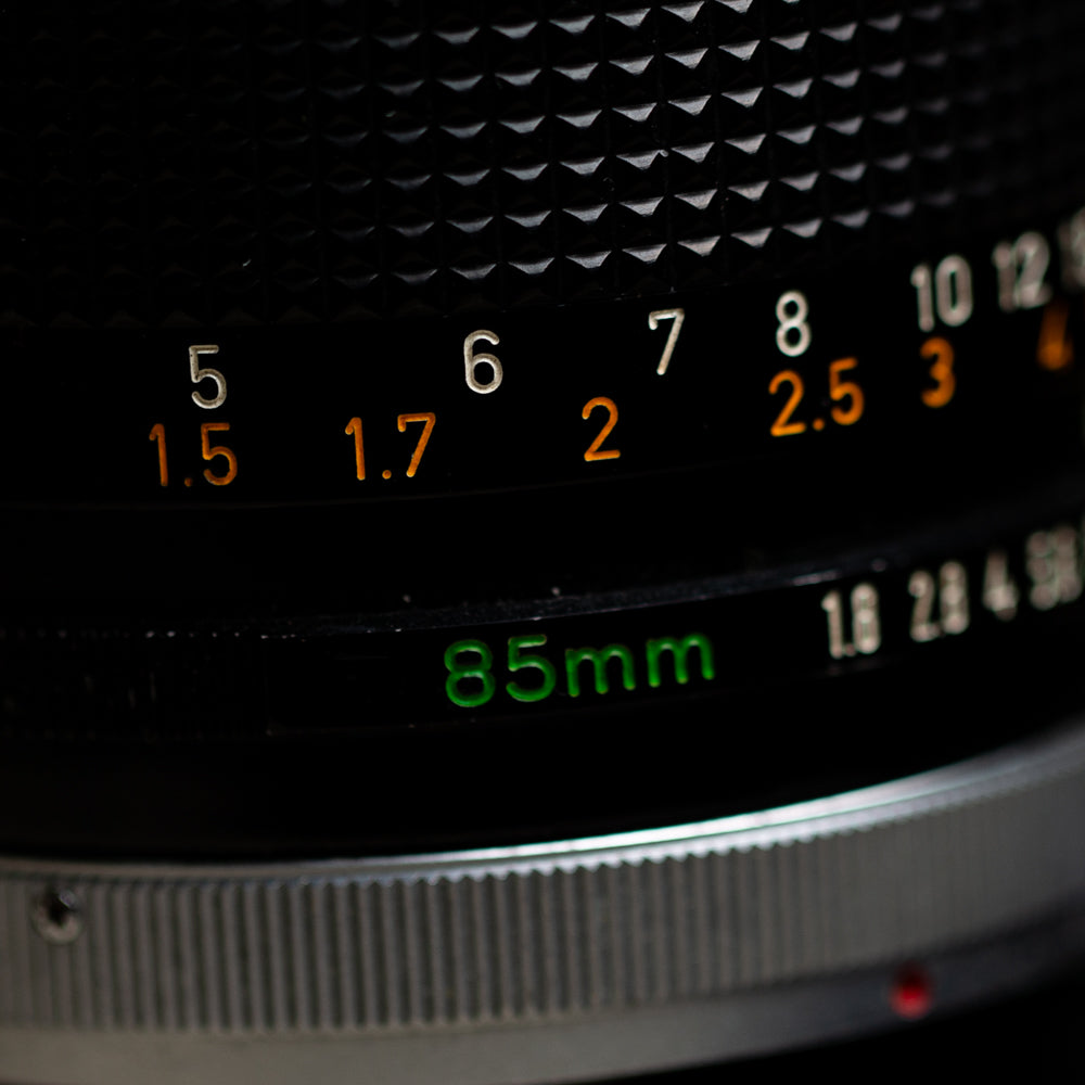 Canon FD 85mm F1.8 SSC