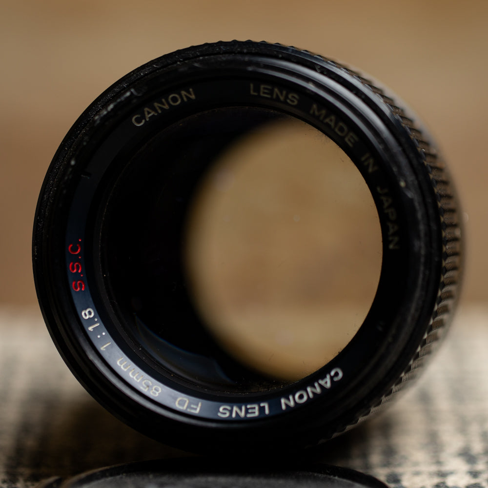 Canon FD 85mm F1.8 SSC
