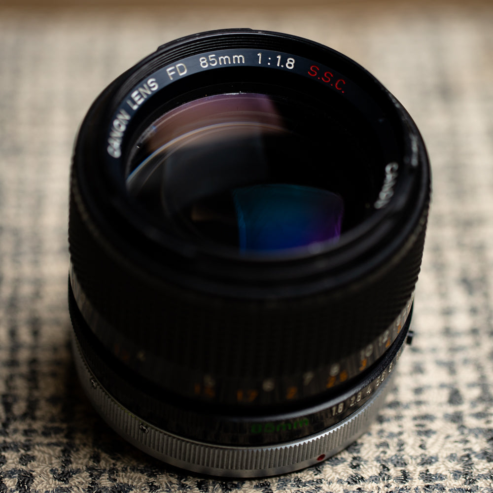 Canon FD 85mm F1.8 SSC