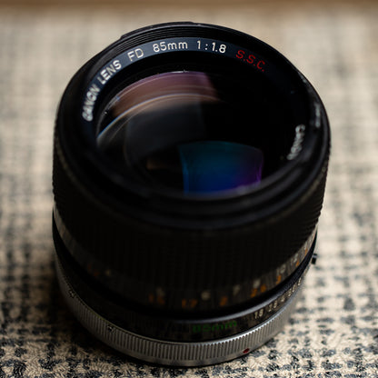 Canon FD 85mm F1.8 SSC