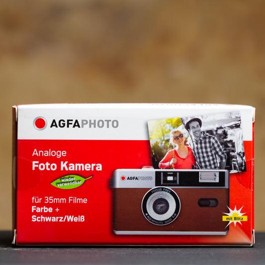AgfaPhoto Reusable Camera Brown
