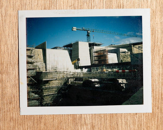 Renzo Piano's Parliament - Construction, Valletta. 2012