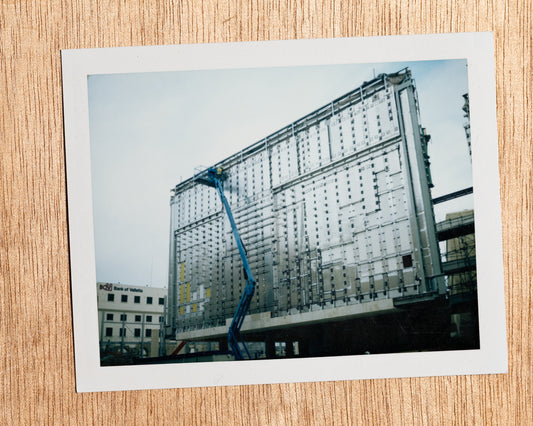 Renzo Piano's Parliament - Construction, Valletta. 2012