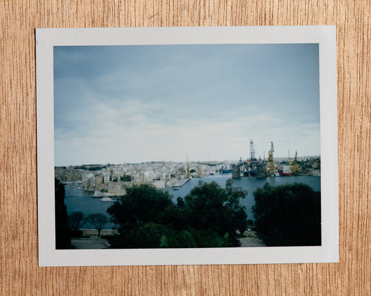 View from Valletta, Grand Harbour. 2013